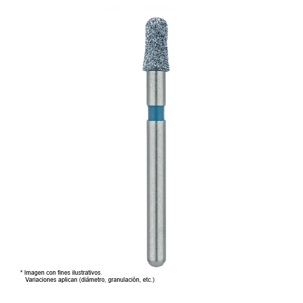 FRESA DIAMANTE FG JOTA - CONTORNO ANATOMICO - 526 023F - ROJA