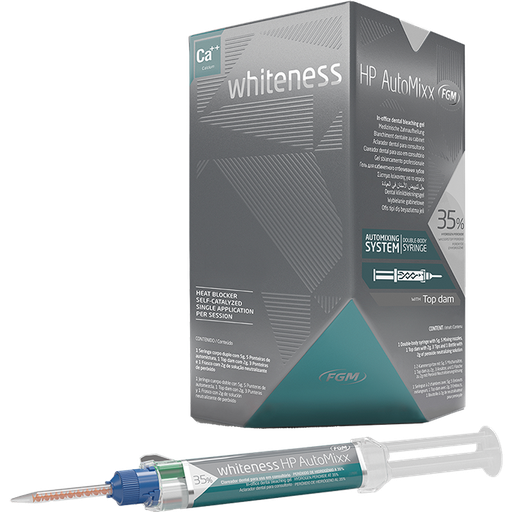[FG 11589] BLANQUEAMIENTO CLINICA WHITENESS HP 35% - AUTOMIX JERINGA 2GR. (1)