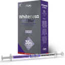 BLANQUEAMIENTO CLINICO WHITENESS HP - BLUE CALCIUM - 35% -  1-PACIENTE