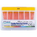 PUNTAS DE GUTAPERCHA META - NO. FF FINA-FINA  (120)
