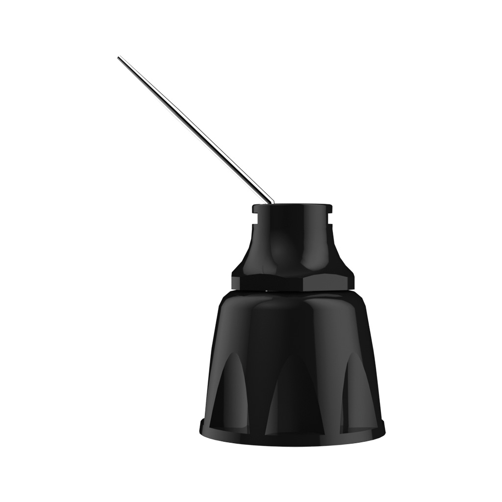 FAST FILL - AGUJA CON BASE 25GA BLACK (1PCS) (6351022)