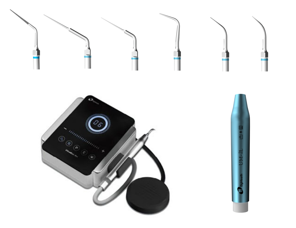 ULTRASONIDO ULTRAMINT CON 6 PUNTAS + PIEZA LED TIPO SATELEC (6680061)