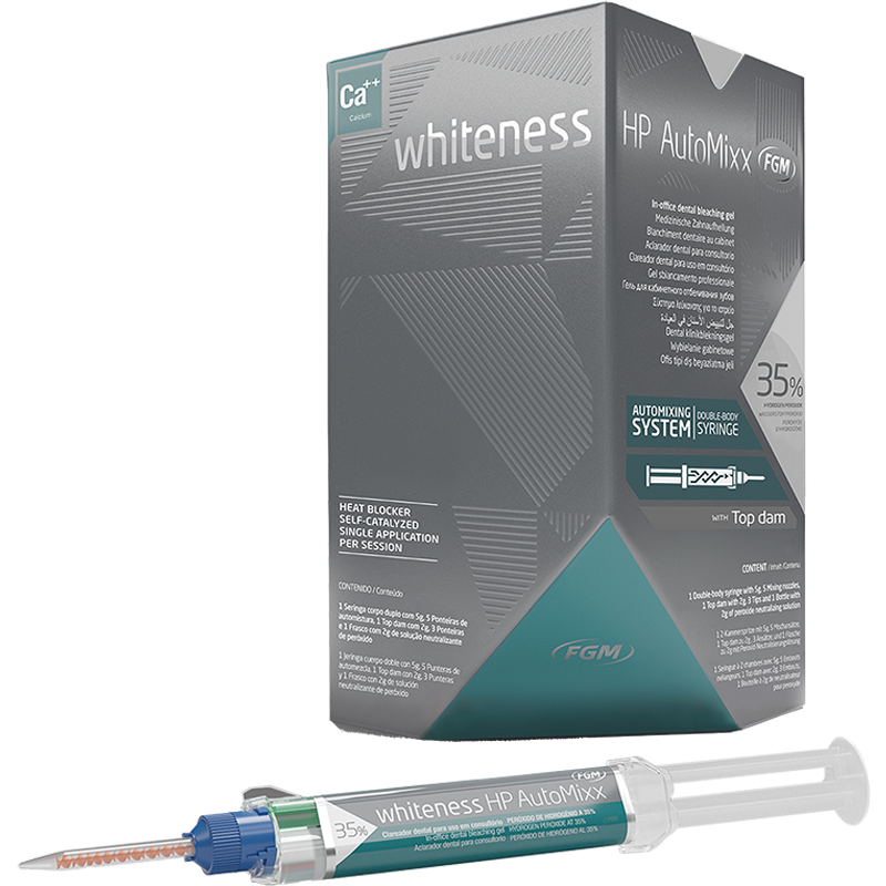 BLANQUEAMIENTO CLINICO WHITENESS HP 35% - AUTOMIX JERINGA 2GR. (1)