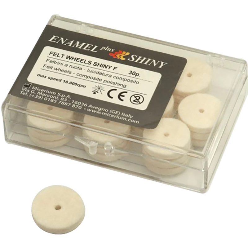 MICERIUM SHINY RUEDAS DE FIELTRO 30 PCS