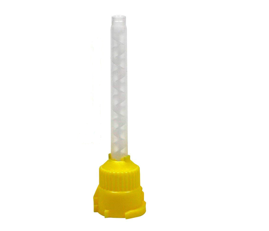 PUNTAS DE MEZCLA SILICONA  AMARILLA  HS"CORTA"  (1) HS
