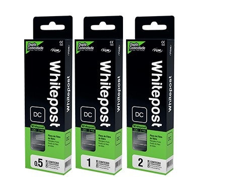 PINES FIBRA WHITE POST DC KIT NO.0.5  (5 PIN+1 FRESA)