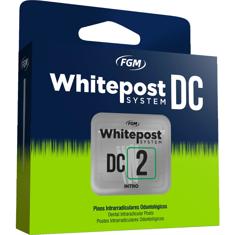 PINES FIBRA WHITE POST DC KIT NO.2  (5 PIN+1 FRESA)