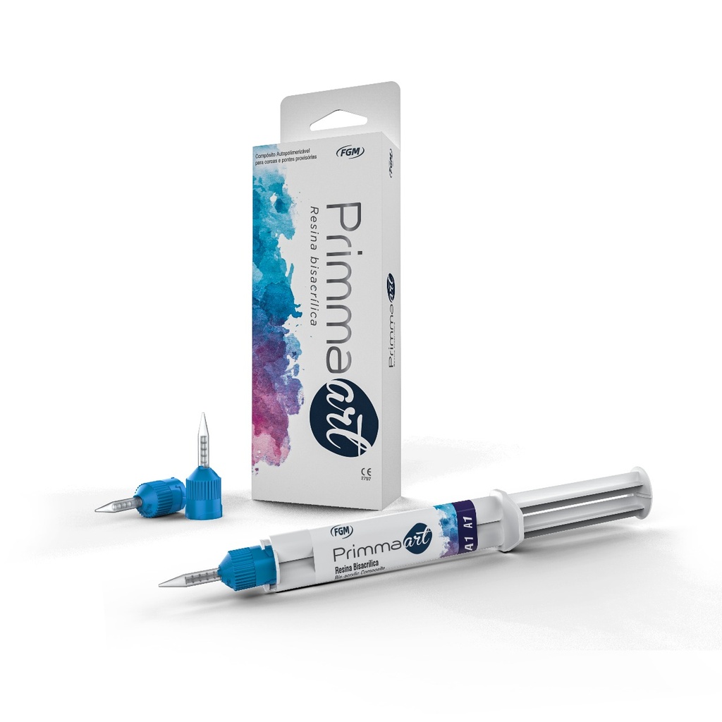 RESINA BISACRYLICA PRIMMA ART - JERINGA AUTOM. 7GR..+5 PUNTAS - A2