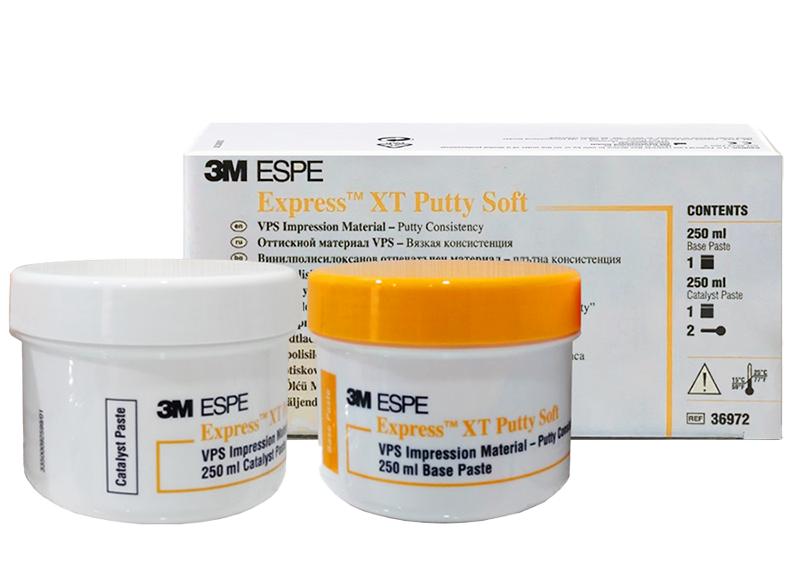 SILICONA ADICION EXPRESS XT PUTTY TARRO BASE Y CAT 250 ML