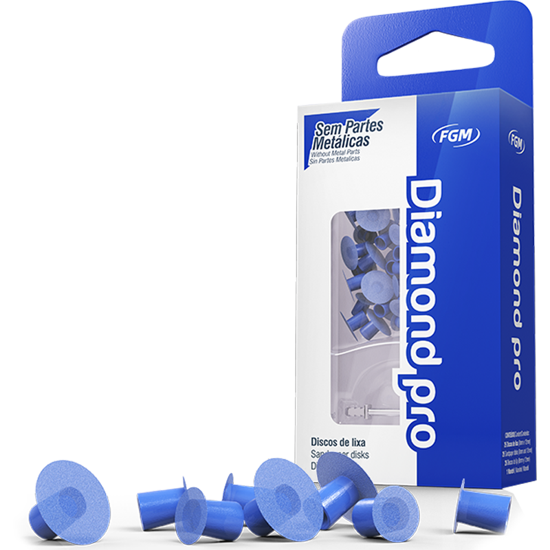 PULIDOR DE RESINA DIAMOND PRO - DISCOS + MANDRIL GRUESO (26 PZS.+1 PZ.)