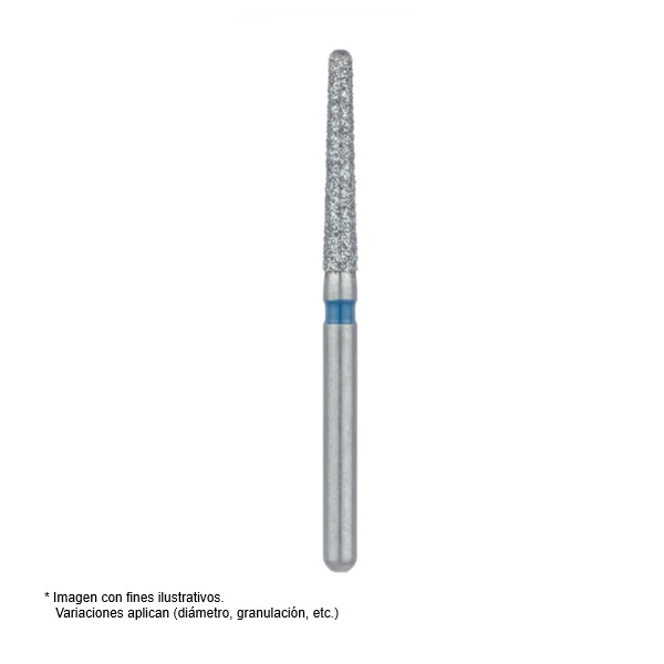 FRESA DIAMANTE FG JOTA - CHAMFERA REDONDA LARGA  199-018 AMARILLA