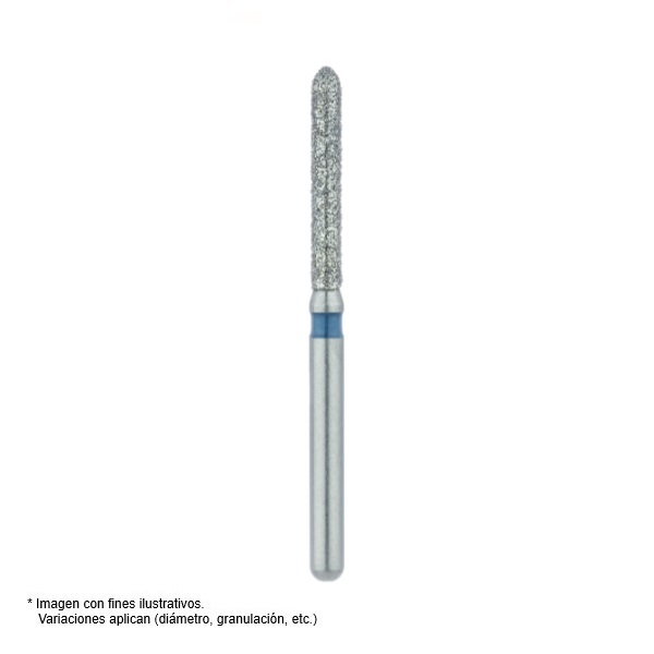 FRESA DIAMANTE FG JOTA - CILINDRICA TORPEDO 869-014 AMARILLA