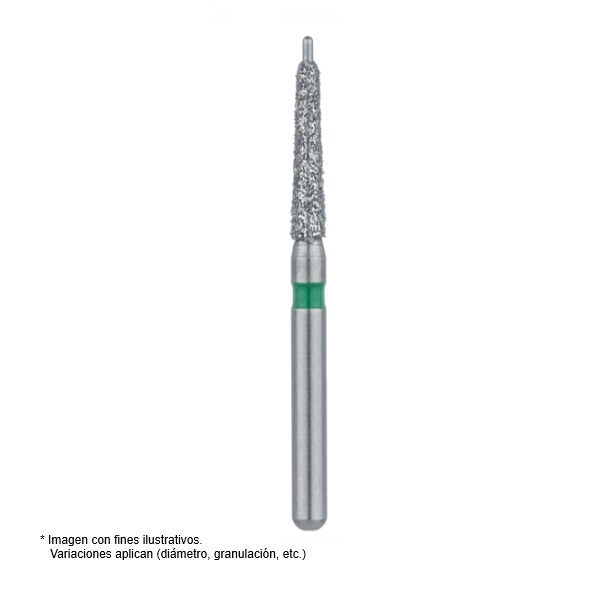 FRESA DIAMANTE FG JOTA - TRONCOCONICA+1 PIN FINA   508F020