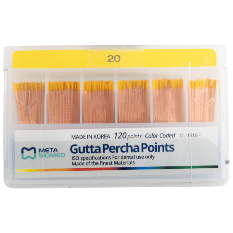PUNTAS DE GUTAPERCHA META - NO. 20 (120)