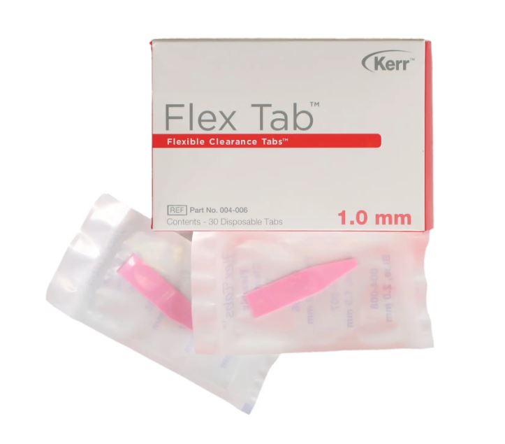 FLEX TAB -MEDIDOR OCLUSAL 1.0MM ROJO (30)