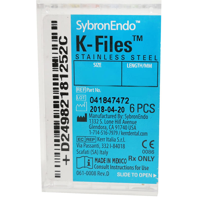 LIMA K-FILE 25MM NO. 15-40