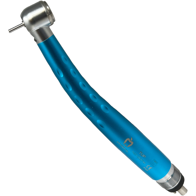 C/A TURBINA "DE ALUMINIO LED COLOR 3 CELESTE" PUSH BOTTON - 4 HOLE