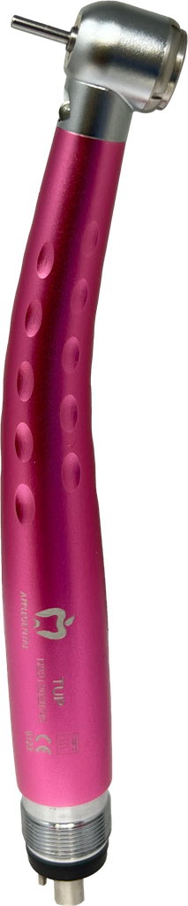 C/A TURBINA "DE ALUMINIO LED COLOR 3 ROSADO" PUSH BOTTON - 4 HOLE