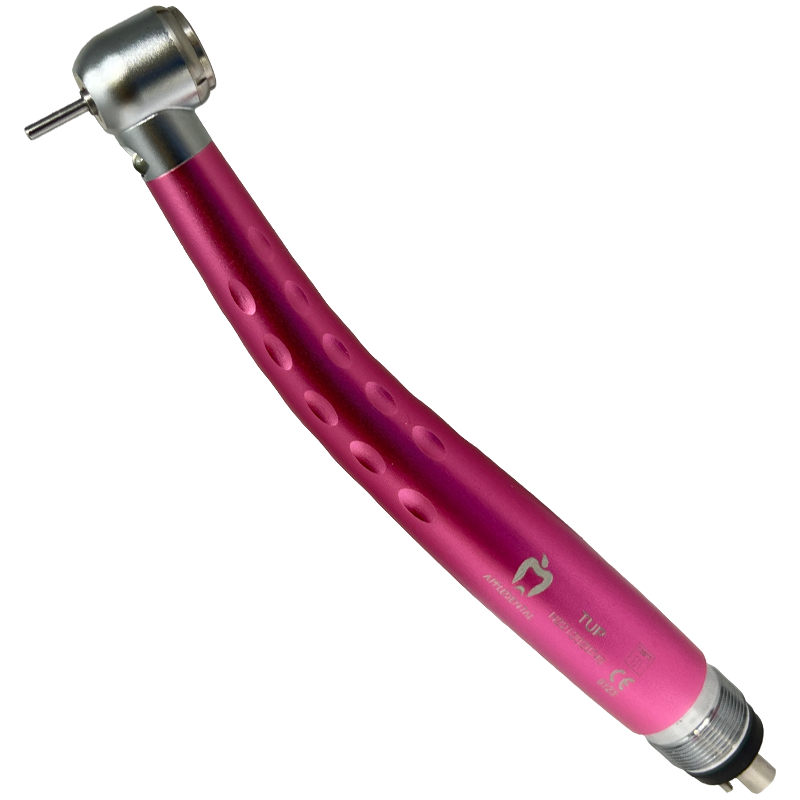 C/A TURBINA "DE ALUMINIO LED COLOR 3 ROSADO" PUSH BOTTON - 4 HOLE
