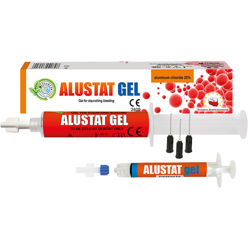 HEMOSTATICO EN GEL ALUSTAT  CLORURO DE ALUMINIO 25% - 10ML.