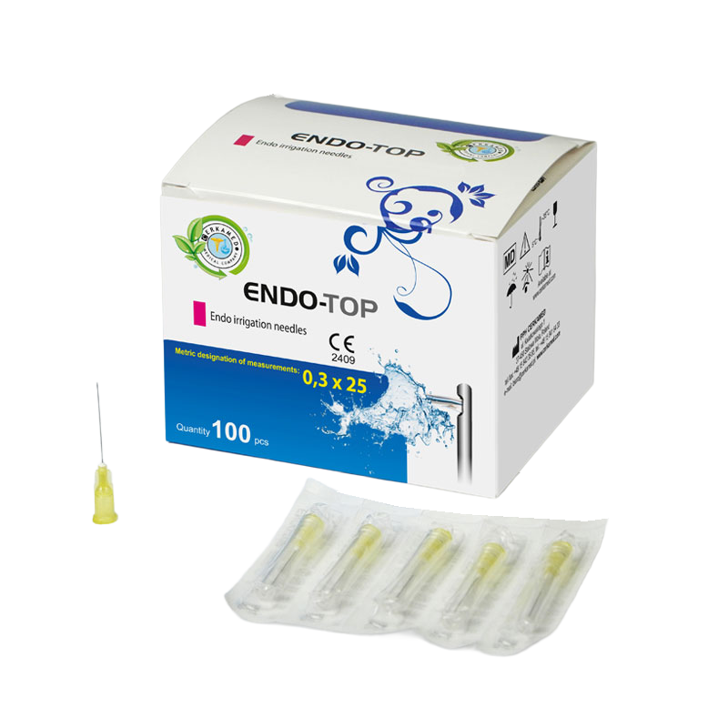 JERINGA DE IRRIGAR "SOLO PUNTA" ENDO TOP (100PZ)