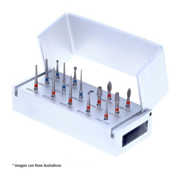 KIT FRESAS FG CERAMIC ALL PREP. DR. MILKO VILLAROEL