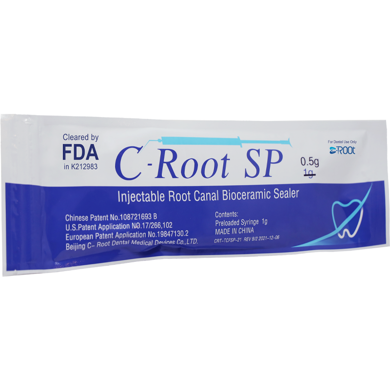 C-ROOT SP CEMENTO OBTURADOR BIOCERAMICO - SILICATO DE ESTRONCIO+FOSF.C + 4TIPS  (0.5GR)