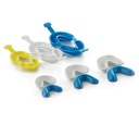 CUBETAS P/FLUOR DUAL  GRANDE AZUL (100)