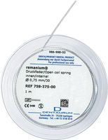 [DM 758-375] RESORTE - DM DE PRESION REMANIUM (ACERO INOX) 1 M EXT. 1,21 MM/48 INT. 0,75/30