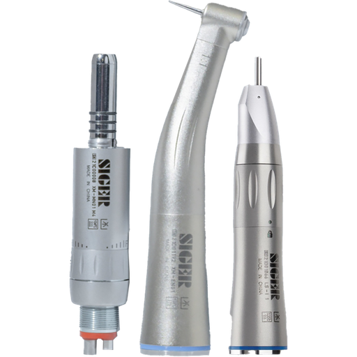 [SR MPL530] KIT BAJA VELOCIDAD - MICROMOTOR INTRA -MANGO-PIEZA RECTA SIGER  (MP-530 + MP-51 +MP-52)
