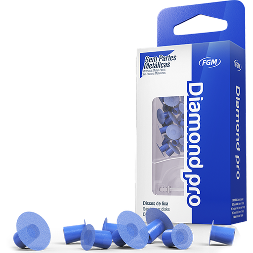 [FG 2102] PULIDOR DE RESINA DIAMOND PRO - DISCOS + MANDRIL GRUESO (26 PZS.+1 PZ.)
