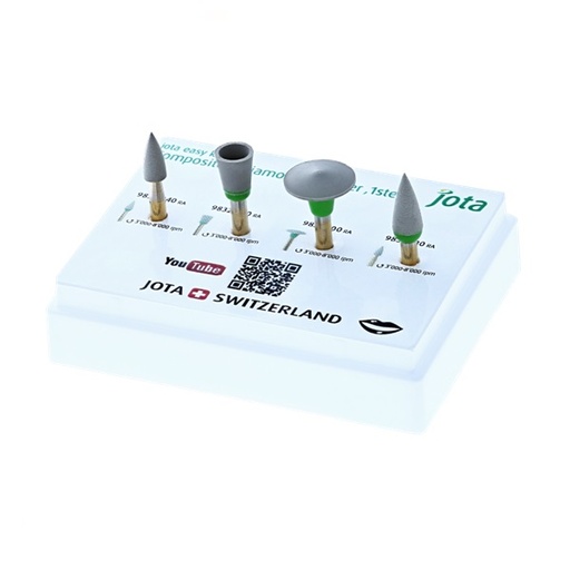 [JT 1393] KIT PULIDO DE RESINA 1 PASO "ONE STEP" KIT DE (4 GOMAS)