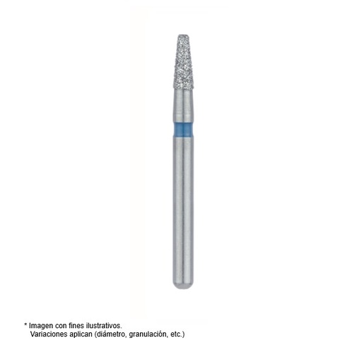 [JT 845RF.314.025] FRESA DIAMANTE FG JOTA - CILINDRICA 845RF 025 - ROJA