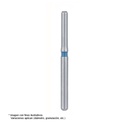 FRESA DIAMANTE FG JOTA - CILINDRICA PUNTA ACTIVA  AZUL