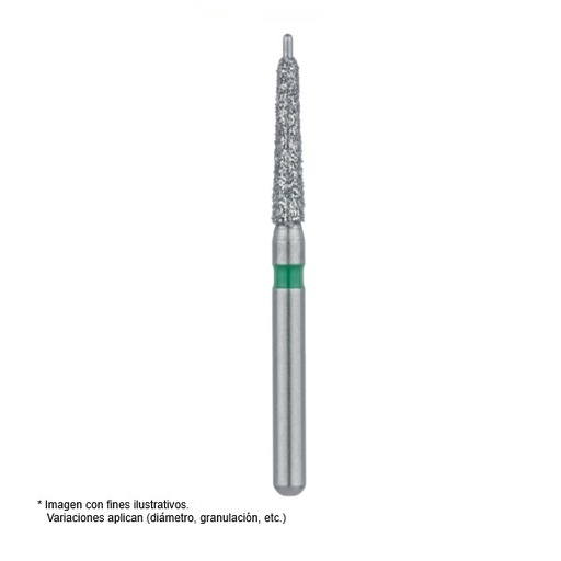 [JT 508G.314.020] FRESA DIAMANTE FG JOTA - TRONCOCONICA+1 PIN GRUESA   508G020