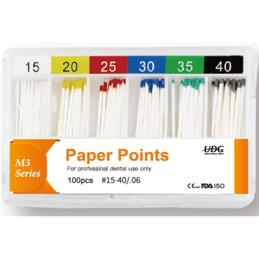 [UD PP 2%] PUNTAS DE PAPEL 2% NO 15-40 TAPER 0.2