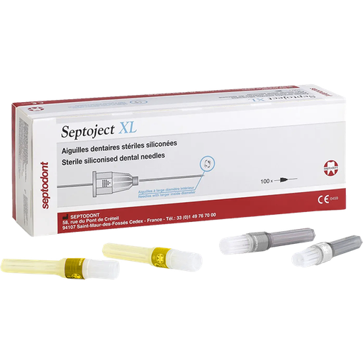 [SE SEPTOJ 30XS] AGUJAS DENTALES SEPTOJECT 30 EX- CORTAS XL (100)  (0.30X12)
