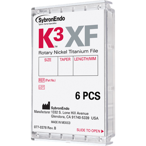 [KR 823-U2] LIMA K-3XF - TAPER 0.04 25MM  NO. 35/40/45 (CAJA DE 6)