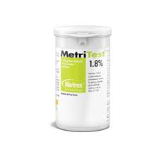 [MT 10-304] METRITEST PARA METRICIDE 28 /1 BOTE CON 60 TIRAS TESTIFICADORAS