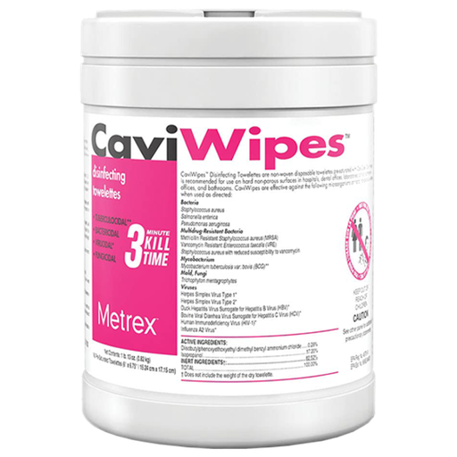 [MT 13-1100] CAVIWIPES , TOALLAS DESIFENCTANTES BOTE DE  (160)