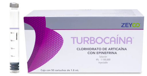 [ZY 470] ANESTESIA ARTICAINA 4% 1:100.000 ZEYCO (Vidrio)