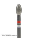 FRESA DIAMANTE PARA ZIRCONIA FG JOTA -  LLAMA ROJA Z833.FG.023