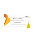 AGUJA DENTAL ZEYCO CALIBRE 30 EXTRA CORTA CAJA C/100 PZAS. (0.30x12)