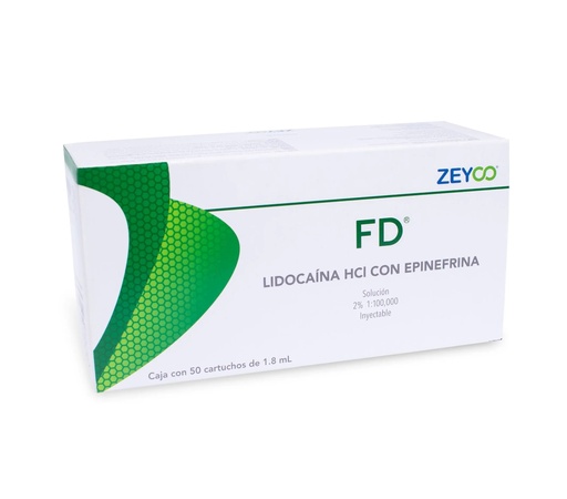 [ZY 401V] LIDOCAÍNA VIDRIO